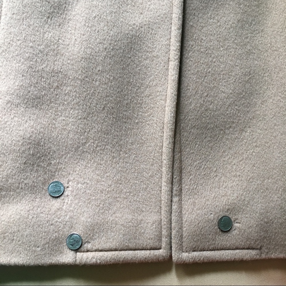Celine Camel Hair Trench Coat Size 40 FR - Picture 8 of 8